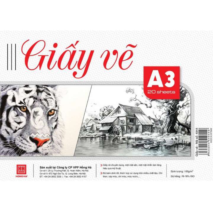 giấy vẽ A3 HH 4944
