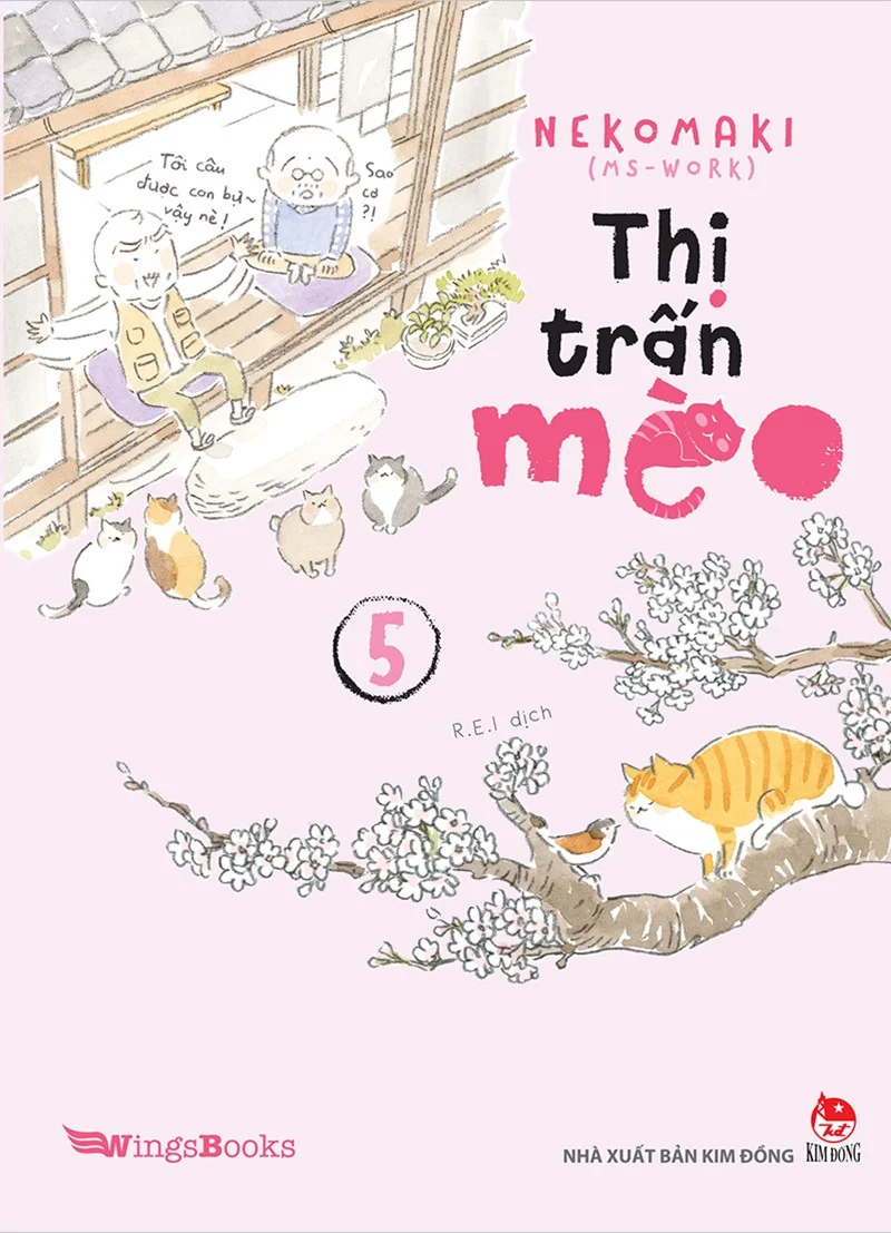 Thị trấn mèo - Tập 5 (Tặng kèm 01 Postcard)